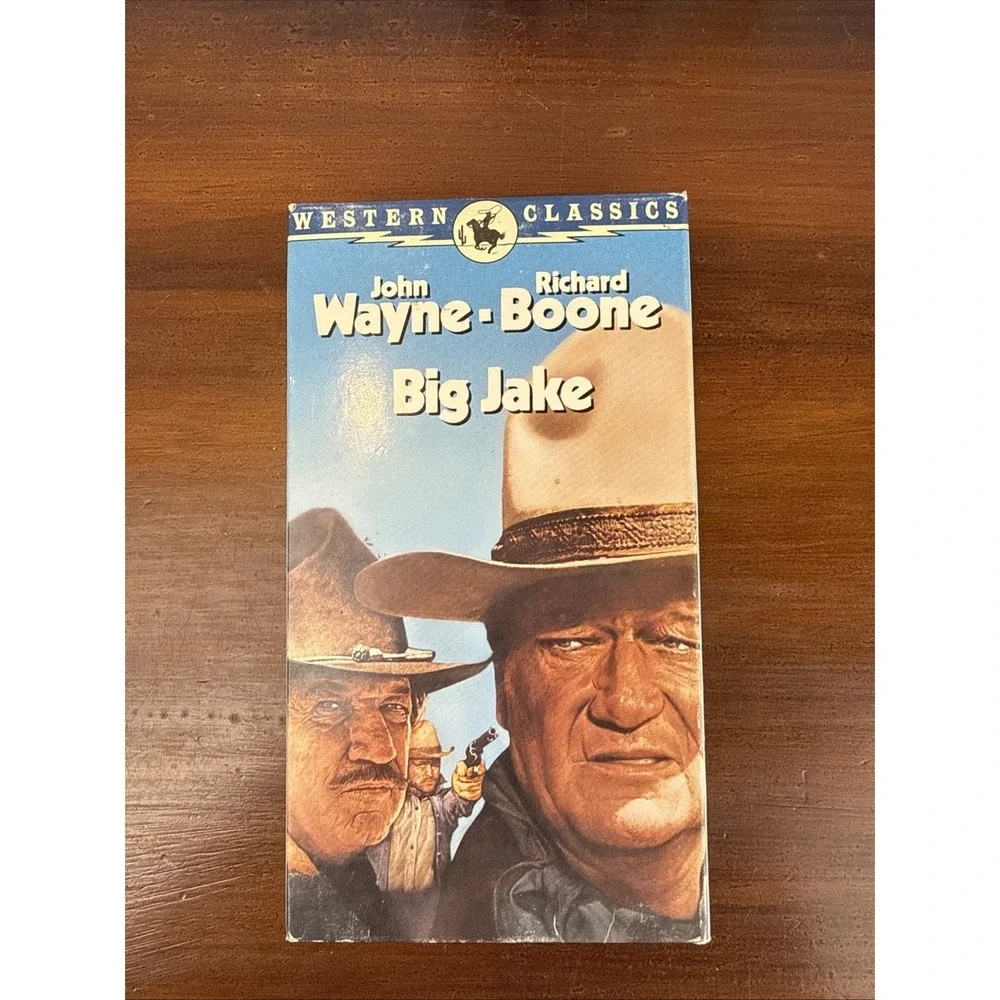 Lot Of 7 Western VHS Videos- John Wayne - Lonesome Dove, Clint‎ Eastwood